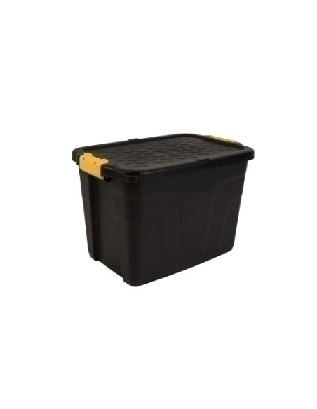 CAJA ALMACENAMIENTO STRATA BY CEP HW442 60 LITROS APILABLE con TAPA SERVICIO PESADO NEGRO