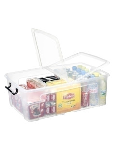 CAJA ALMACENAMIENTO STRATA BY CEP HW675 50 LITROS APILABLE CRISTAL