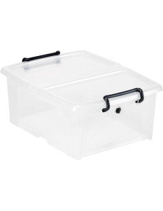 CAJA ALMACENAMIENTO STRATA BY CEP HW695 20 LITROS APILABLE CRISTAL