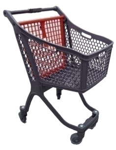 CARRO AUTOSERVICIO OUTAS SUPERMERCADO PVC 75 LITROS