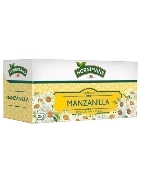 MANZANILLA HORNIMANS CAJA DE 25 SOBRES