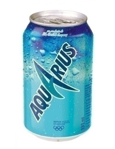 REFRESCO AQUARIUS LIMON LATA 330ml