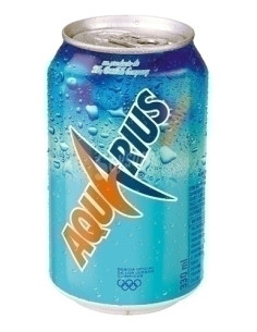 REFRESCO AQUARIUS NARANJA LATA 330ml