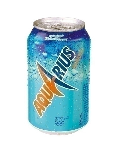REFRESCO AQUARIUS NARANJA LATA 330ml