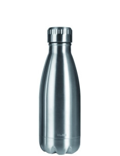 BOTELLA TERMO IBILI ACERO INOX 350 ml PLATA
