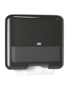 TOALLERO TORK MINI PARA TOALLA PLEGADA EN V PLASTICO NEGRO