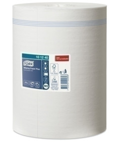 BOBINA DE PAPEL MECHA TORK CELULOSA SECADO EXTRA 2 CAPAS 160 METROS 134 KG M2