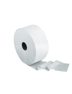 PAPEL HIGIENICO INDUSTRIAL 100 CELULOSA GOFRADO 2 CAPAS 45x130
