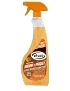 LIMPIADOR CHUBB  MADERA Y PARQUET CON PISTOLA SPRAY 750 ML