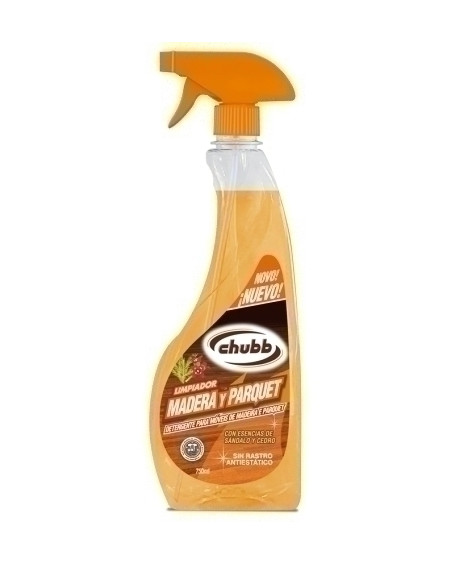 LIMPIADOR CHUBB  MADERA Y PARQUET CON PISTOLA SPRAY 750 ML