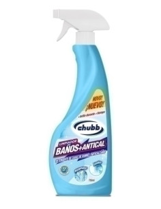 LIMPIADOR CHUBB BAÑOS  ANTICAL CON PISTOLA SPRAY 750 ML