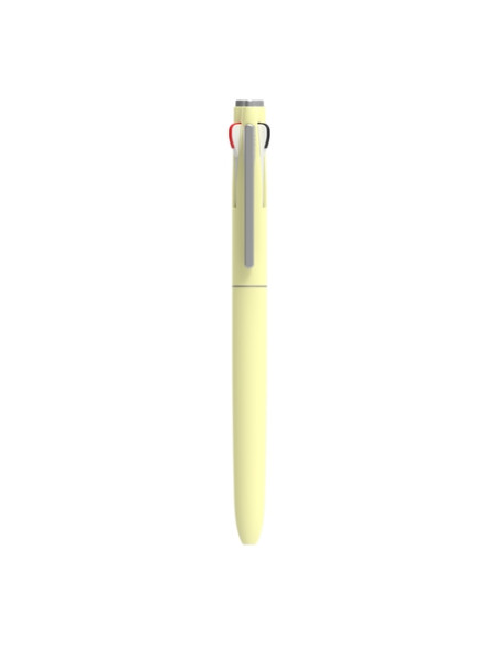 BOLIGRAFO de 3 COLORES MORRIS STARFLO MBP-801 AMARILLO PASTEL
