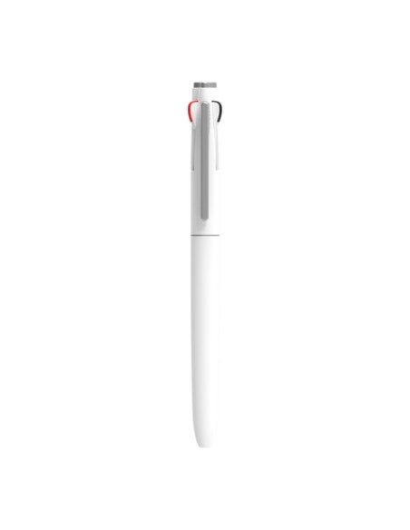 BOLIGRAFO de 3 COLORES MORRIS STARFLO MBP-801 BLANCO