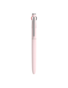 BOLIGRAFO de 3 COLORES MORRIS STARFLO MBP-801 ROSA PASTEL