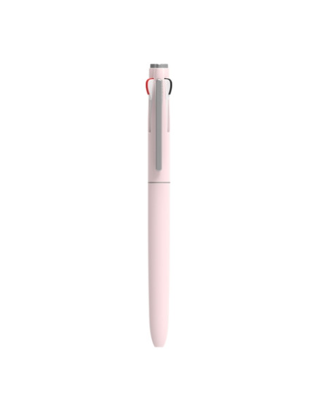 BOLIGRAFO de 3 COLORES MORRIS STARFLO MBP-801 ROSA PASTEL