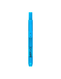MARCADOR FLUOR MORRIS RETRACTIL JUSTCLICK MRH-105 AZUL