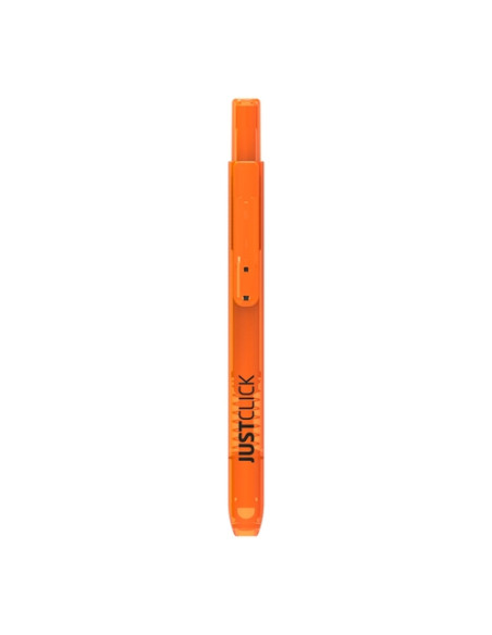 MARCADOR FLUOR MORRIS RETRACTIL JUSTCLICK MRH-105 NARANJA