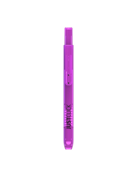 MARCADOR FLUOR MORRIS RETRACTIL JUSTCLICK MRH-105 VIOLETA