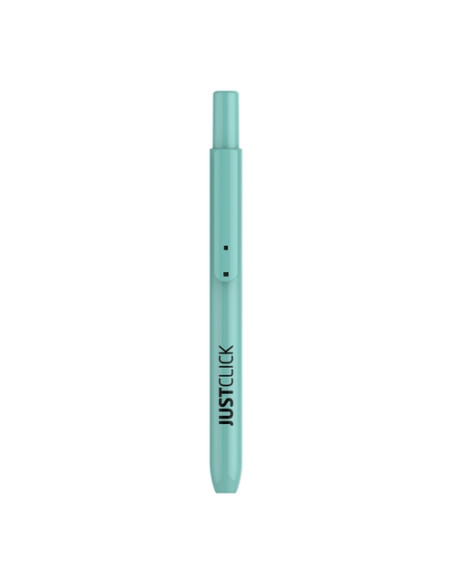 MARCADOR FLUOR MORRIS RETRACTIL JUSTCLICK MRH-205 SPEARMINT PASTEL