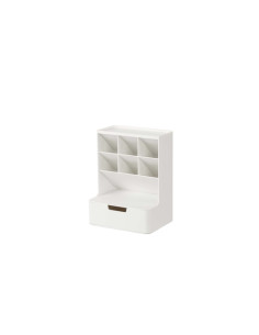 ORGANIZADOR SOBREMESA LITEM SYSMAX HIVE DESK 1 CAJON  6 COMP BLANCO