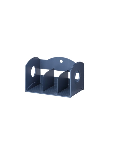ORGANIZADOR SOBREMESA LITEM SYSMAX MULTI BOX VERTICAL AZUL