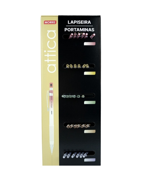 PORTAMINAS MORRIS ATTICA MSP-501 05mm EXPOSITOR de 30