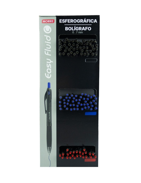 ROLLER TLIQ MORRIS RETRACTIL EASY FLUID 07mm MBP-803 EXPOSITOR De 120