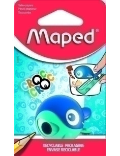 AFILALAPIZ MAPED 1 USO CROC CROC EASY BALLENA CON DEPOSITO BLISTER de 1