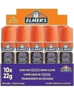 BARRA de PEGAMENTO ELMER´S MORADO 22g MEDIANA