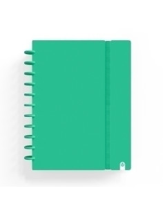 BLOC CARCHIVO INGENIOX INTENSE tapa PP FOAM A4 80h 100g CUADRIC5x5 VERDE