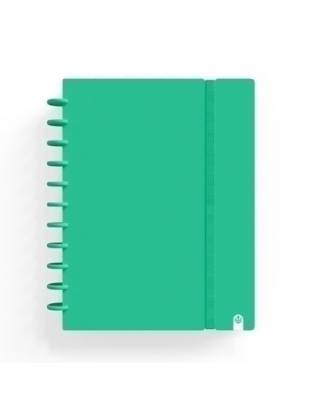 BLOC CARCHIVO INGENIOX INTENSE tapa PP FOAM A4 80h 100g CUADRIC5x5 VERDE