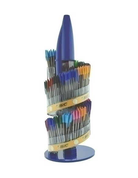BOLIGRAFO BIC CRISTAL EXPOSITOR MEGA FAMILY 250x 8373609 CRISTAL AZUL 100x 8373639 CRISTAL NEGRO 50x 8373619 CRISTAL ROJO 50x 83