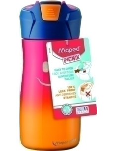 BOTELLA MAPED CONCEPT KIDS 430 ML ACERO INOXIDABLE ROSA