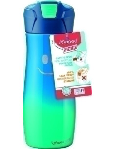 BOTELLA MAPED CONCEPT KIDS 580 ML ACERO INOXIDABLE AZUL