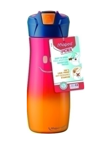 BOTELLA MAPED CONCEPT KIDS 580 ML ACERO INOXIDABLE ROSA