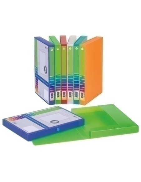 CARPETA de PROYECTOS CARCHIVO PP CANGURO A4 GOMAS 5 cm AZUL