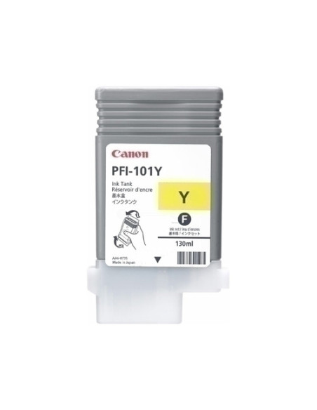 CARTUCHO INKJET CANON PFI-101Y IPF50006000 AMARILLO 130 ML 0886B001AA