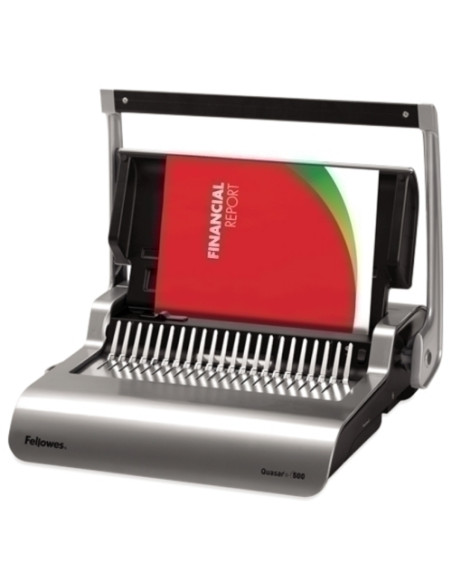 ENCUADERNADORA CANUTILLOS FELLOWES QUASAR  500 manual