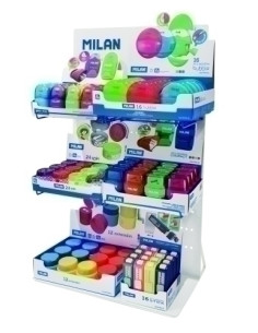 EXPOSITOR METALICO AFILABORRASAFILALAPICES 24x 20157924  AFILALAPIZ SPIN 12x 20162212 AFILALAPIZ EXTENSION 16x 4702116  AFILABOR