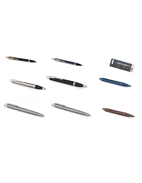 LOTE DE ESCRITURA PARKER 2024 8 UNIDADES 62 1x 2205530 BOLIG PARKER JOTTER CORE 70 ANIVERSARIO CT 1x 2205611 BOLIG PARKER JOTTER