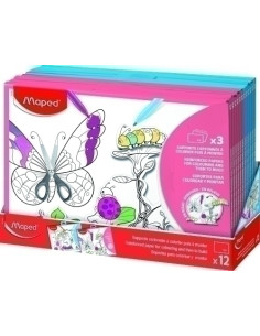 MAPED SOPORTE PARA COLOREAR Y PINTAR 3und