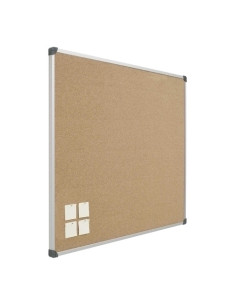 PIZARRA TABLERO CORCHO          100X120 M ALUMINIO