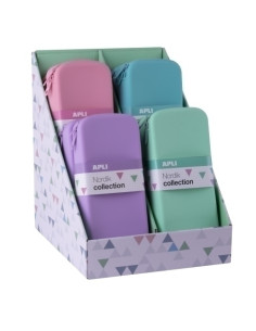 PORTATODO APLI NORDIK SILICONA RECTANGULAR EXPOSITOR DE 8