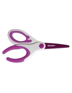 TIJERAS ESCOLARES SCOTCH ACERO INOXIDABLE HOJA 20 cm ROSA