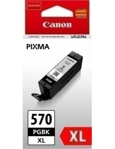 CARTUCHO INKJET CANON PGI-570XL PGBK MG5750MG5751MG5752MG5753MG6850MG6851MG6852MG6852MG6853MG7750MG7751 NEGRO 500 PÁG 0318C001