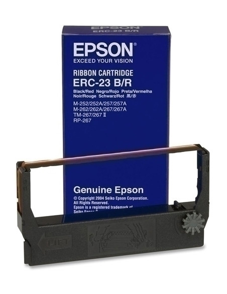 CINTA EPSON S015360 ERC-23B M-250255260264265280 TM-267 NEGRO