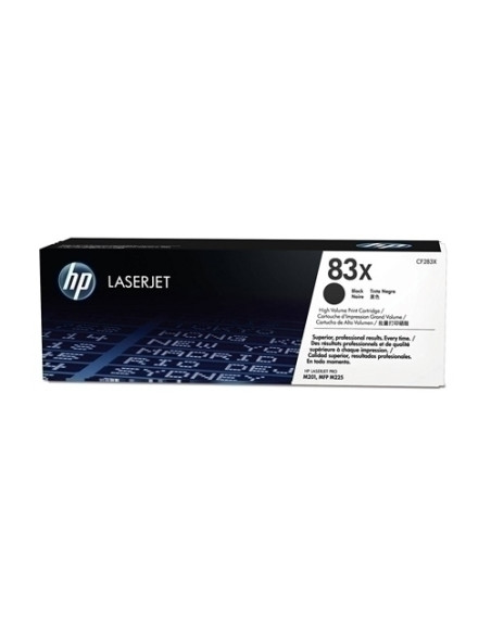 TONER HP N 83X CF283X LASERJET M201N225DN NEGRO 2200 PÁG