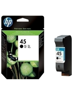 CARTUCHO INKJET HP 51645AE N45 DESKJET 710C720C810C815C820850870880C99CX890 NEGRO 42ML 833 PÁG