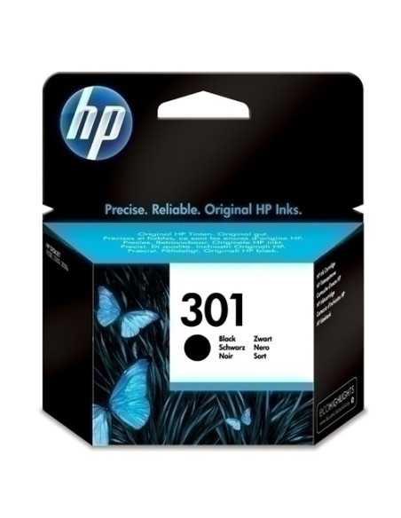 CARTUCHO INKJET HP CH561EE N 301 DESKJET 100020002050 NEGRO  190 PÁG