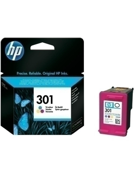 CARTUCHO INKJET HP CH562EE N 301 DESKJET 100020002050 TRICOLOR 165 PÁG